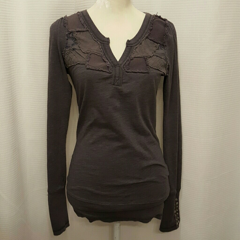 Free People Cotton Tee